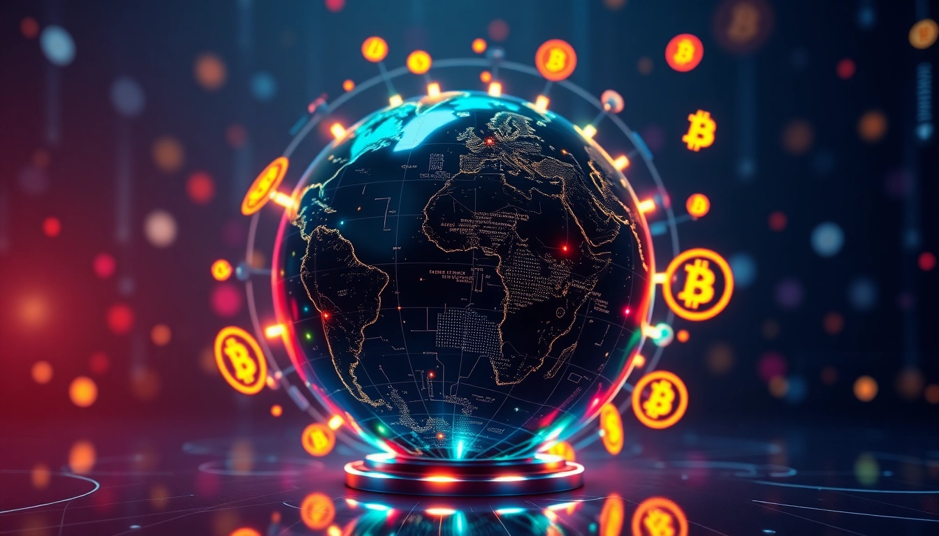Crypto news website showcasing global digital assets and breaking financial headlines for users
