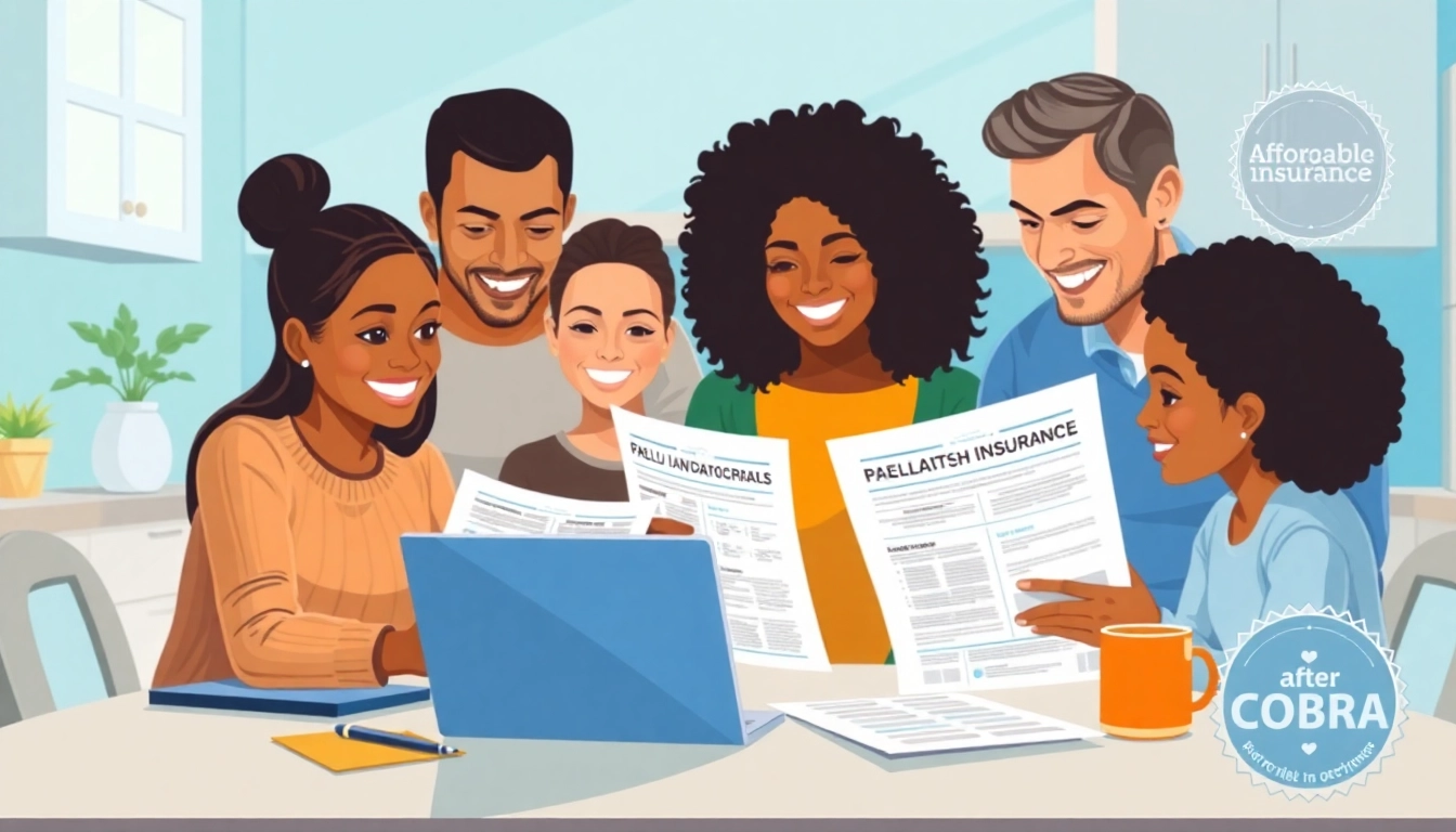 Actively comparing Affordable health insurance after COBRA options for family coverage.